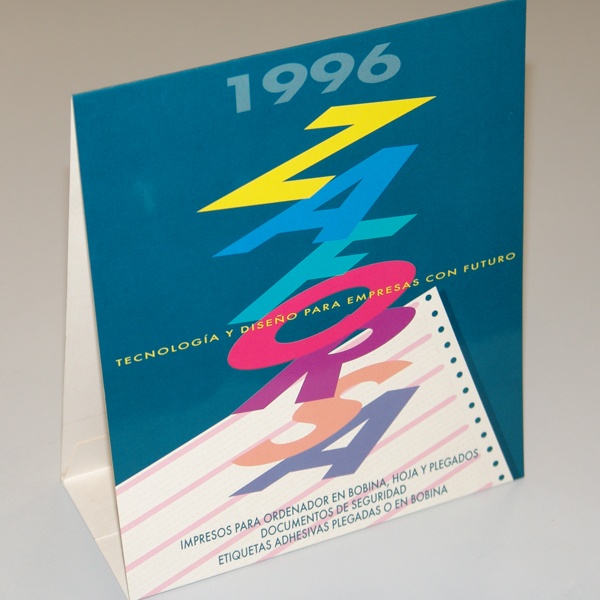 Calendario Zaforsa 1996